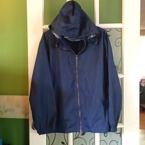 Big Chill Freestyle jacket hooded wind breaker women's size 2xlarge
